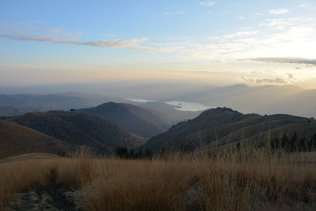 Kostenloser Download des Bergsonnenuntergangs Monte Mottarone, kostenloses Bild zur Bearbeitung mit dem kostenlosen Online-Bildeditor GIMP