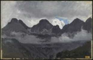 Kostenloser Download Berge mit Nebel kostenloses Foto oder Bild zur Bearbeitung mit GIMP Online-Bildbearbeitung