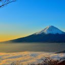 Mount Fuji rising above a sea of clouds  screen for extension Chrome web store in OffiDocs Chromium