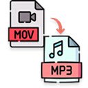 MOV to MP3  screen for extension Chrome web store in OffiDocs Chromium