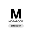 MozaBook Extension  screen for extension Chrome web store in OffiDocs Chromium