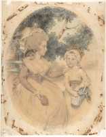 Free download Mrs. Morgan and her Child free photo or picture to be edited with GIMP online image editor