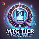 MTG Tier Checker  screen for extension Chrome web store in OffiDocs Chromium