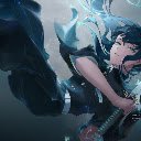 Muichiro Tokito Katana Kimetsu no Yaiba Muichiro Anime Theme  screen for extension Chrome web store in OffiDocs Chromium