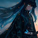 Muichiro Tokito: Serenity and Strength in a Live Theme  screen for extension Chrome web store in OffiDocs Chromium