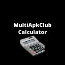 Multiapkclub Calculator screen para sa extension ng Chrome web store sa OffiDocs Chromium