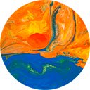 multi colored psychedelic background  screen for extension Chrome web store in OffiDocs Chromium