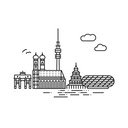 Munich City  screen for extension Chrome web store in OffiDocs Chromium
