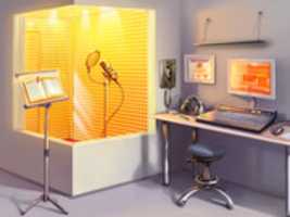 Free download Music studio vocal recording free photo or picture to be edited with GIMP online image editor