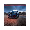 Mustang Shelby Blue and Red Theme 2560X1440 screen for extension Chrome web store em OffiDocs Chromium