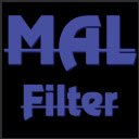 MyAnimeList Filter  screen for extension Chrome web store in OffiDocs Chromium