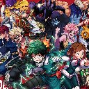My Hero Academia MHA BNHA Anime Theme  screen for extension Chrome web store in OffiDocs Chromium
