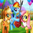 OffiDocs Chromium'daki Chrome web mağazasının genişletilmesi için My Little Pony Farm Fest ekranı