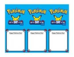 Free download My Nintendo Pokemon Day Card 2018 free photo or picture to be edited with GIMP online image editor