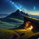 Mystical Night Under the Milky Way  screen for extension Chrome web store in OffiDocs Chromium