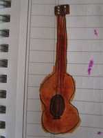Free download My Traditional Drawing of a Guitar free photo or picture to be edited with GIMP online image editor