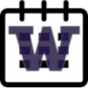 MyUW Calendar Scraper  screen for extension Chrome web store in OffiDocs Chromium