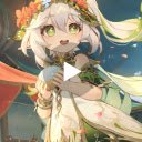 Nahida Genshin Impact Gameograf  screen for extension Chrome web store in OffiDocs Chromium