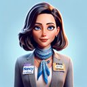 Nancy AI  screen for extension Chrome web store in OffiDocs Chromium