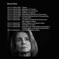 Free download Nancy Pelosi Federal Offenses free photo or picture to be edited with GIMP online image editor