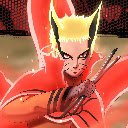 Naruto Baryon Mode Anime Theme  screen for extension Chrome web store in OffiDocs Chromium