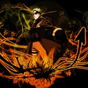 Naruto arancione Tema astratto Schermo 1920x1080 per estensione Chrome web store in OffiDocs Chromium