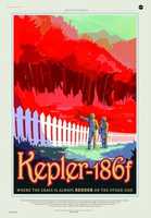 Free download NASA Exoplanet Travel Bureau Kepler 186f 39x 27 free photo or picture to be edited with GIMP online image editor