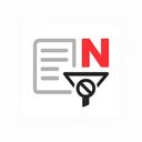 Nate News Filter  screen for extension Chrome web store in OffiDocs Chromium