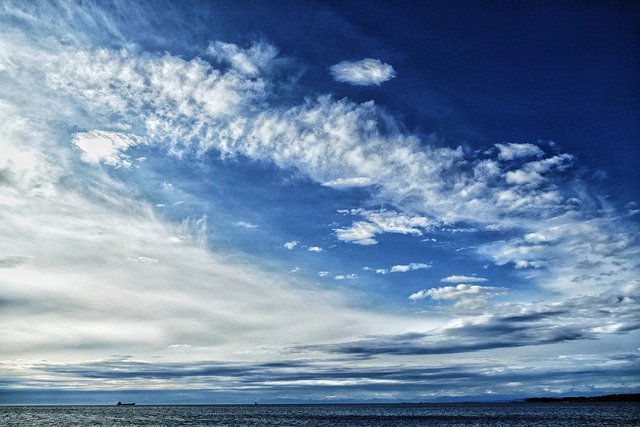 Free download nature sky clouds sea weather free picture to be edited with GIMP free online image editor