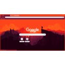 Nature SunSet Theme  screen for extension Chrome web store in OffiDocs Chromium