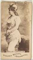Free download Nellie Larkelle, from the Actors and Actresses series (N45, Type 1) for Virginia Brights Cigarettes free photo or picture to be edited with GIMP online image editor