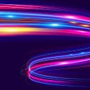 Neon Abstract Lines  screen for extension Chrome web store in OffiDocs Chromium