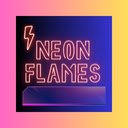 Neon Flames  screen for extension Chrome web store in OffiDocs Chromium