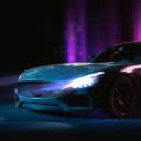 Neon Mercedes AMG GT S Live Wallpaper  screen for extension Chrome web store in OffiDocs Chromium