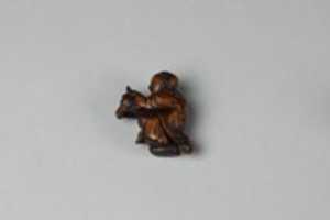 Free download Netsuke of Boy Riding a Hobby Horse free photo or picture to be edited with GIMP online image editor