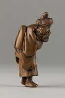 ดาวน์โหลดฟรี Netsuke of Demon Carrying a Woman on His Shoulders รูปภาพหรือรูปภาพฟรีที่จะแก้ไขด้วยโปรแกรมแก้ไขรูปภาพออนไลน์ GIMP