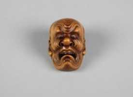 Free download Netsuke of Mask of Old Mans Face free photo or picture to be edited with GIMP online image editor