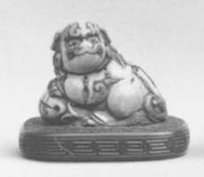 הורדה חינם של Netsuke של Qilin יושב על קן תמונה או תמונה בחינם לעריכה עם עורך התמונות המקוון GIMP