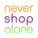 Never Shop Alone  screen for extension Chrome web store in OffiDocs Chromium