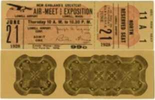 Free download New Englands Greatest Air-Meet and Exposition Tickets free photo or picture to be edited with GIMP online image editor