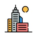 New Tab Cities  screen for extension Chrome web store in OffiDocs Chromium