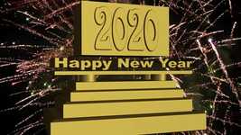 Free download New YearS Day 2020 Eve -  free illustration to be edited with GIMP free online image editor
