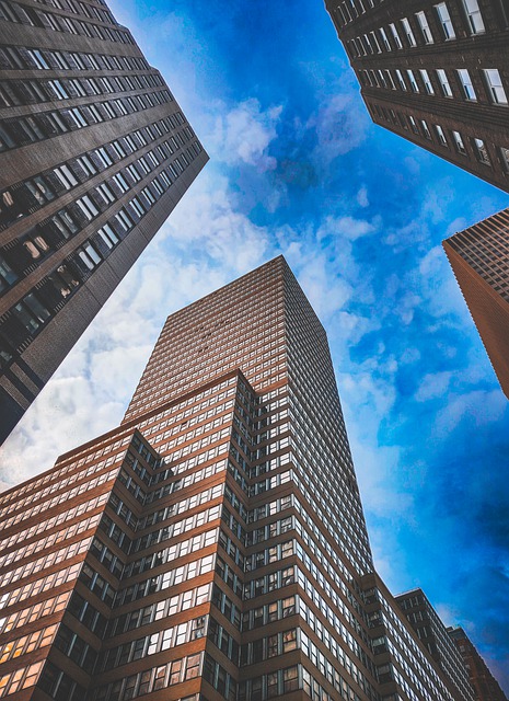 Scarica gratis l'immagine gratuita dei grattacieli di edifici di New York da modificare con l'editor di immagini online gratuito GIMP