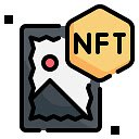 NFT-Tab-Bildschirm für die Erweiterung des Chrome-Webshops in OffiDocs Chromium