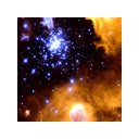 מסך NGC 3603 Galactic Nebula להרחבה חנות האינטרנט של Chrome ב-OffiDocs Chromium