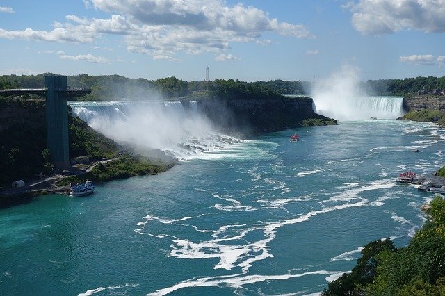 Descărcare gratuită Cascada Niagara Cascada Niagara imagini gratuite pentru a fi editate cu editorul de imagini online gratuit GIMP