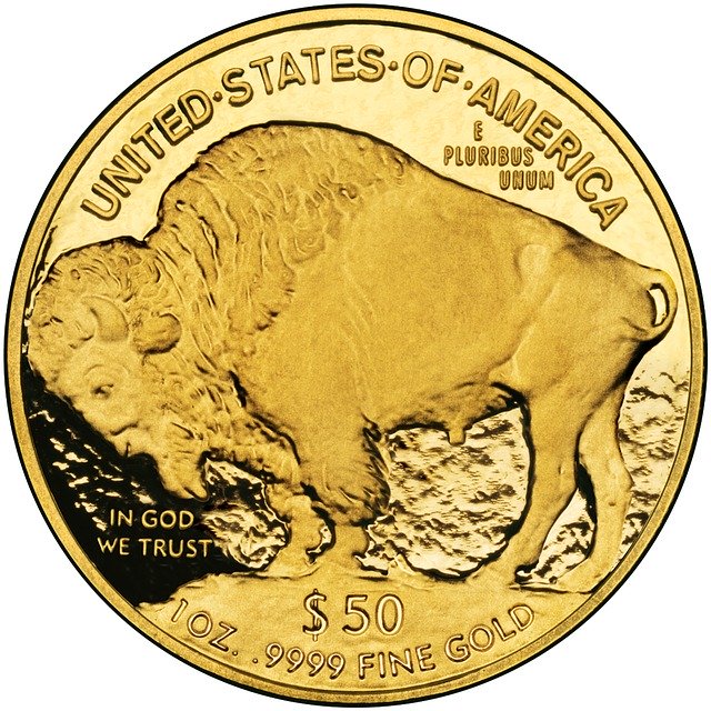 Free download nickel 24 karat coin gold bull free picture to be edited with GIMP free online image editor