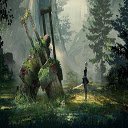 Nier Automata Forest Wallpaper Theme  screen for extension Chrome web store in OffiDocs Chromium