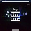 หน้าจอ Night Lights in Park Theme สำหรับส่วนขยาย Chrome เว็บสโตร์ใน OffiDocs Chromium
