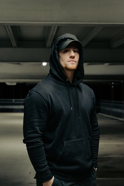 Free download night man portrait garage hoodie free picture to be edited with GIMP free online image editor